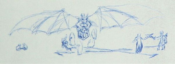 Skizze: Idee für ein neues Logo des EWS